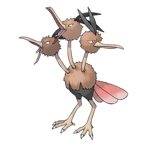 Pokemon Dodrio Pokedex Primetimepokemon