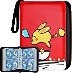 gaomuu pokemon card binder pikachu pokeball