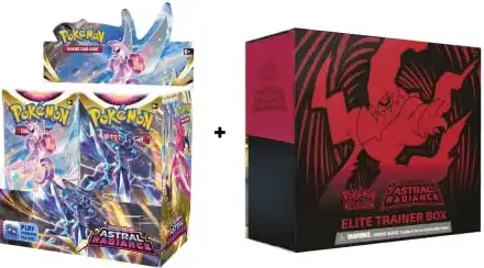 pokemon sword and shield astral radiance booster display box