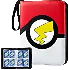 gimstdic pikachu pokeball pokemon tcg card binder