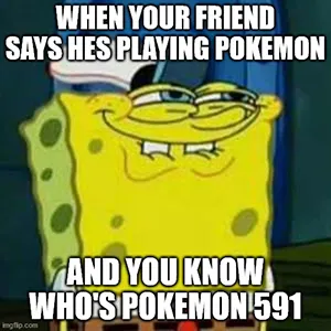 Pokemon Among us meme